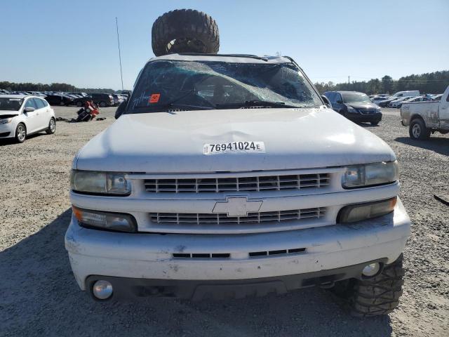 1GNEK13T73R196148 - 2003 CHEVROLET TAHOE K1500 WHITE photo 5