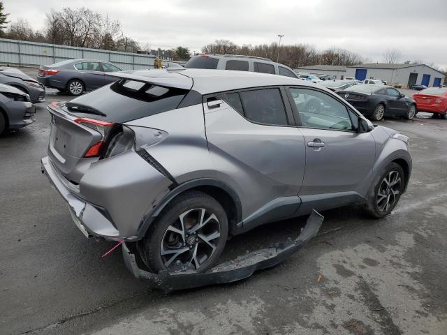 NMTKHMBX1JR046632 - 2018 TOYOTA C-HR XLE GRAY photo 3