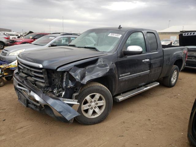 1GTR2VE7XDZ223877 - 2013 GMC SIERRA K1500 SLE BLUE photo 1