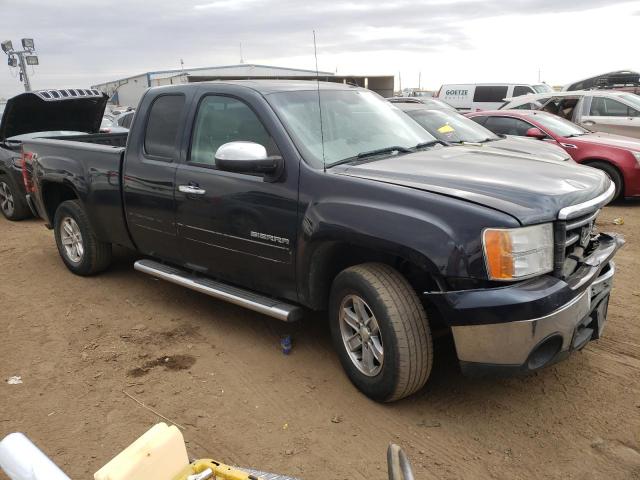 1GTR2VE7XDZ223877 - 2013 GMC SIERRA K1500 SLE BLUE photo 4