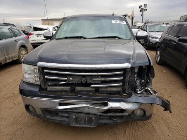 1GTR2VE7XDZ223877 - 2013 GMC SIERRA K1500 SLE BLUE photo 5