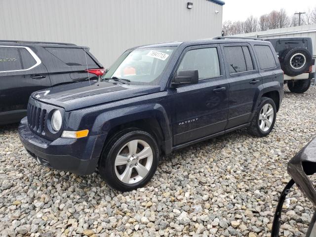 1C4NJPFA4ED704830 - 2014 JEEP PATRIOT LATITUDE BLUE photo 1