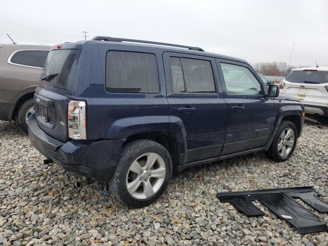 1C4NJPFA4ED704830 - 2014 JEEP PATRIOT LATITUDE BLUE photo 3