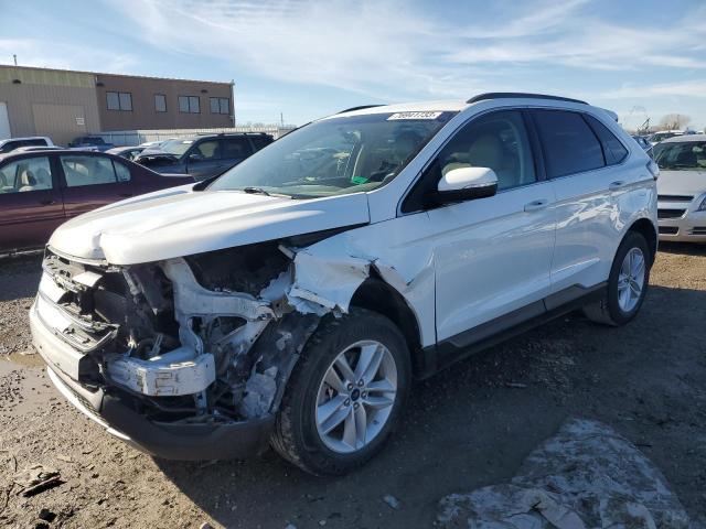 2FMPK4J8XJBC16566 - 2018 FORD EDGE SEL WHITE photo 1