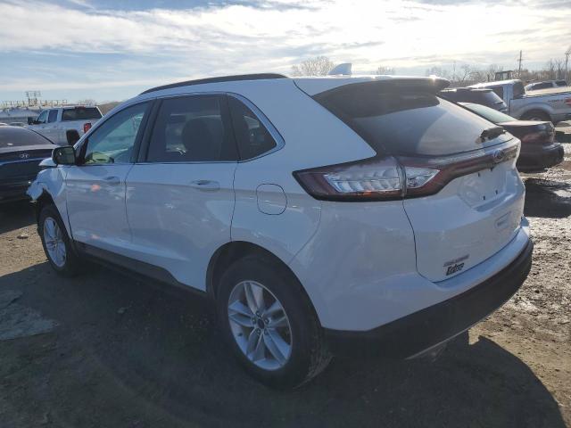 2FMPK4J8XJBC16566 - 2018 FORD EDGE SEL WHITE photo 2