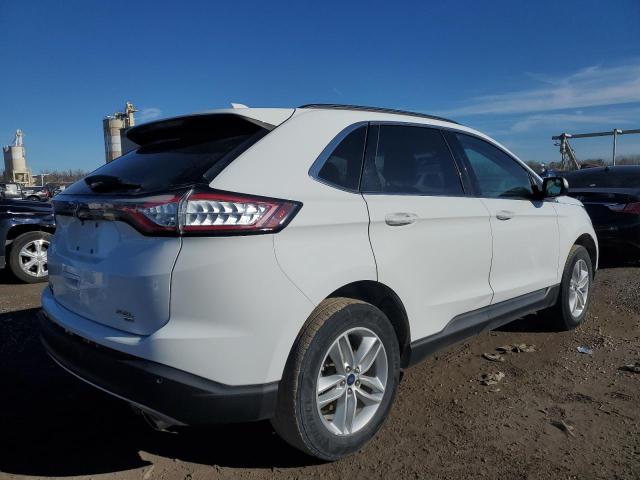 2FMPK4J8XJBC16566 - 2018 FORD EDGE SEL WHITE photo 3