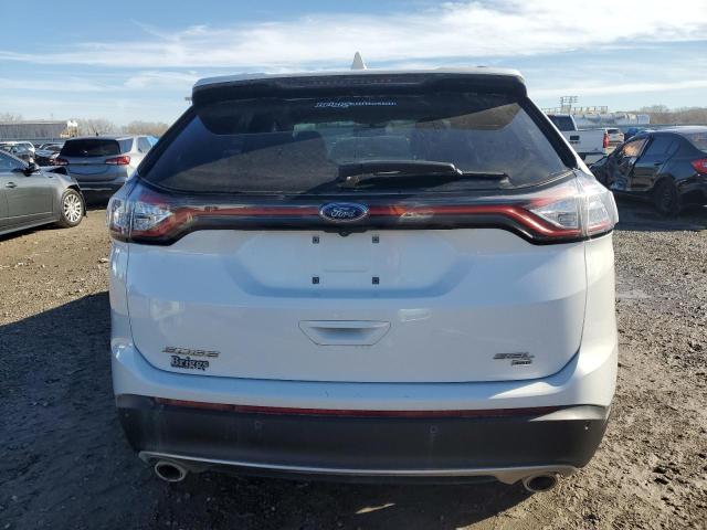 2FMPK4J8XJBC16566 - 2018 FORD EDGE SEL WHITE photo 6