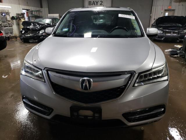 5FRYD4H22EB019614 - 2014 ACURA MDX SILVER photo 5