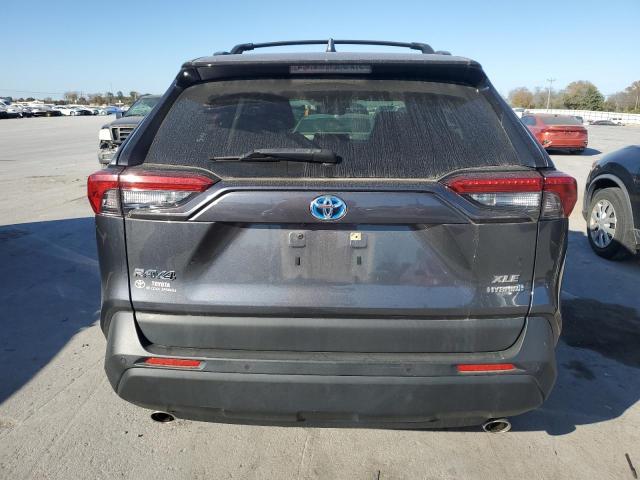 JTMRWRFV8KD002507 - 2019 TOYOTA RAV4 XLE GRAY photo 6