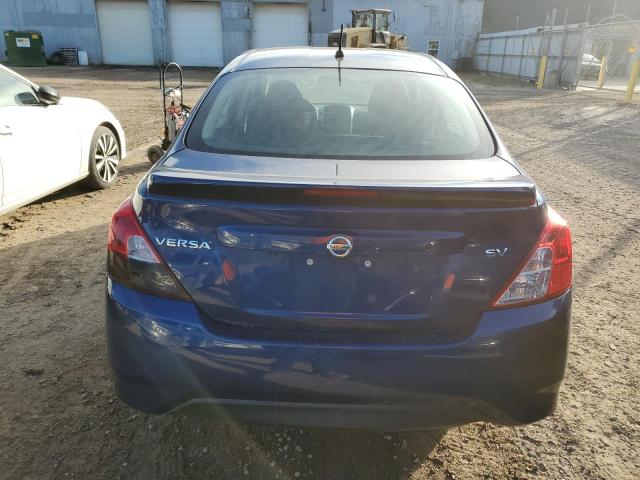 3N1CN7APXKL822865 - 2019 NISSAN VERSA S BLUE photo 6