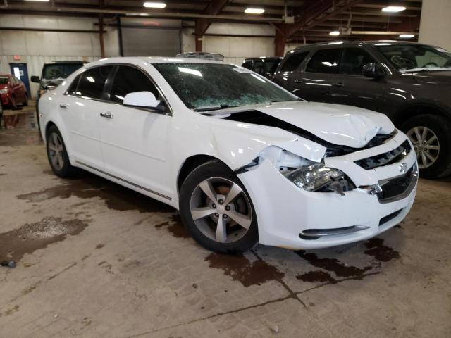 1G1ZC5E03CF210915 - 2012 CHEVROLET MALIBU 1LT Ақ фото 4