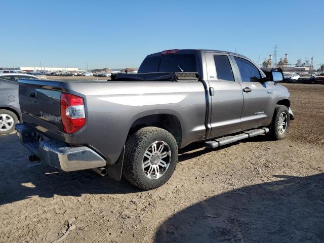 5TFRY5F16EX173145 - 2014 TOYOTA TUNDRA DOUBLE CAB SR/SR5 GRAY photo 3