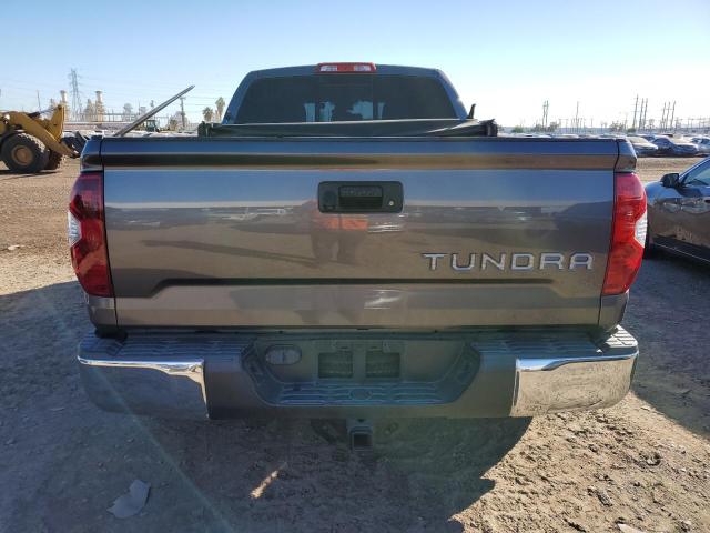 5TFRY5F16EX173145 - 2014 TOYOTA TUNDRA DOUBLE CAB SR/SR5 GRAY photo 6