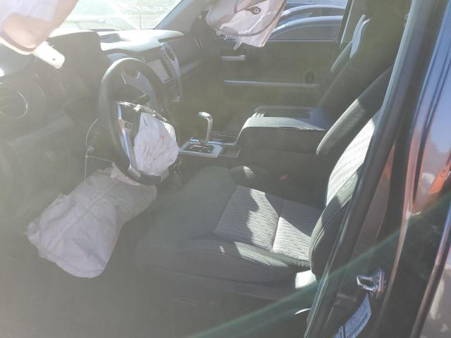 5TFRY5F16EX173145 - 2014 TOYOTA TUNDRA DOUBLE CAB SR/SR5 GRAY photo 7