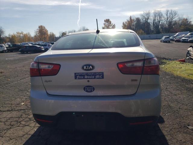 KNADM4A37F6428964 - 2015 KIA RIO LX WHITE photo 6