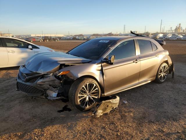 4T1B11HK7JU535852 - 2018 TOYOTA CAMRY L CHARCOAL photo 1