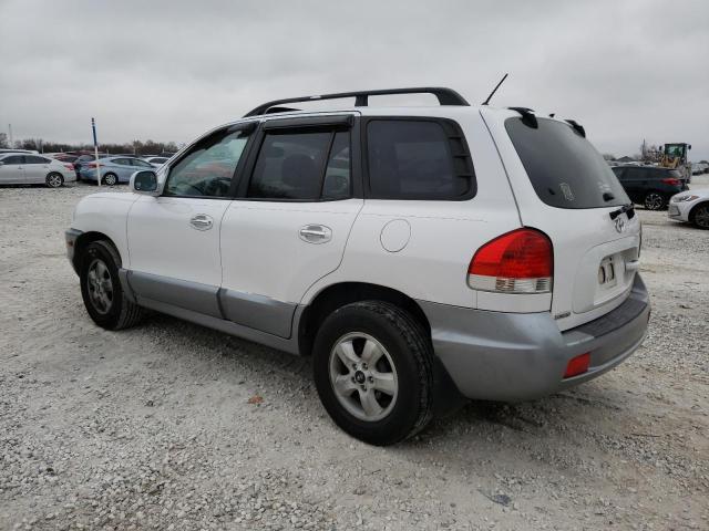 KM8SC13E16U061416 - 2006 HYUNDAI SANTA FE GLS WHITE photo 2