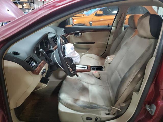 1G8ZS57N08F224646 - 2008 SATURN AURA XE BURGUNDY photo 7