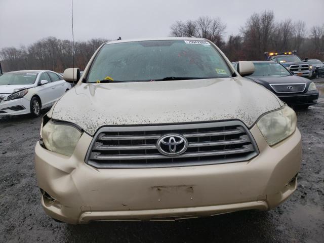 JTEDS41A682050181 - 2008 TOYOTA HIGHLANDER TAN photo 5