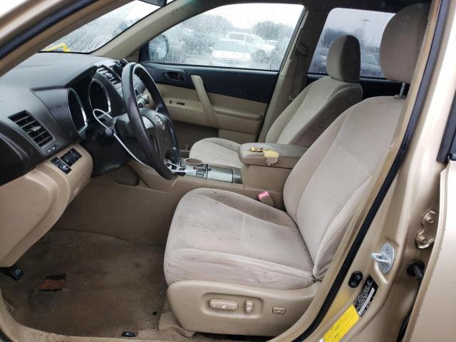 JTEDS41A682050181 - 2008 TOYOTA HIGHLANDER TAN photo 7