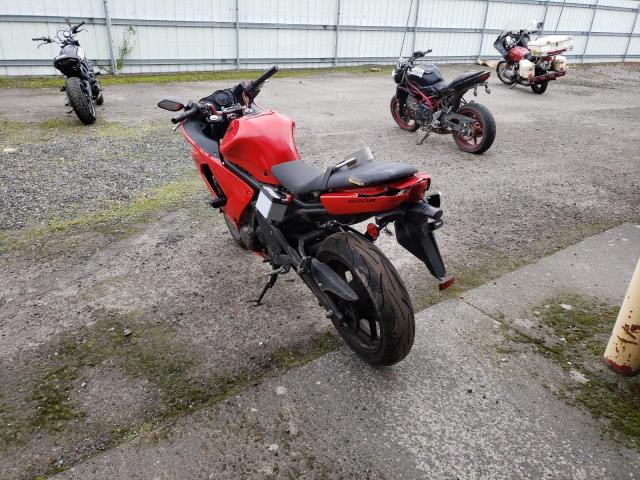 JKAEXEA128A041834 - 2008 KAWASAKI EX650 A Qırmızı foto 3