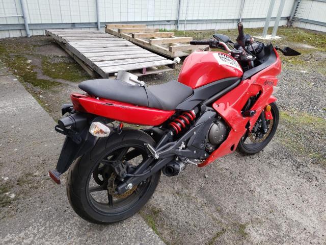 JKAEXEA128A041834 - 2008 KAWASAKI EX650 A Qırmızı foto 4