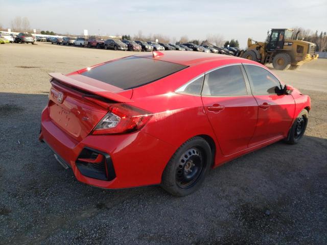 2HGFC1E50LH200969 - 2020 HONDA CIVIC SI RED photo 3