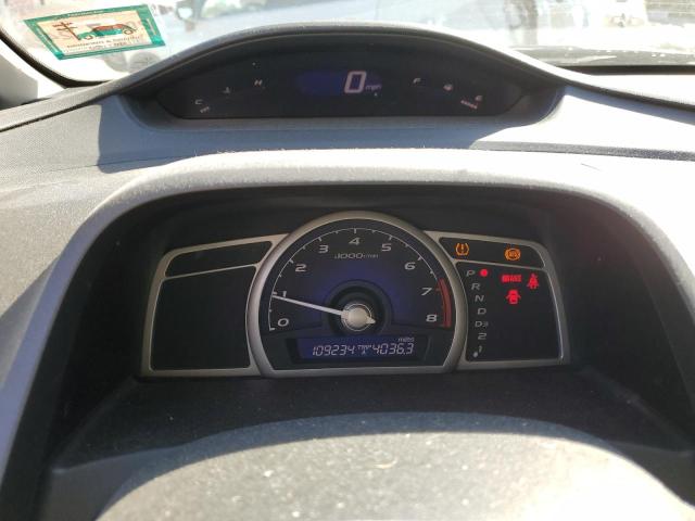 2HGFA16699H352531 - 2009 HONDA CIVIC LX-S 灰色 照片 9