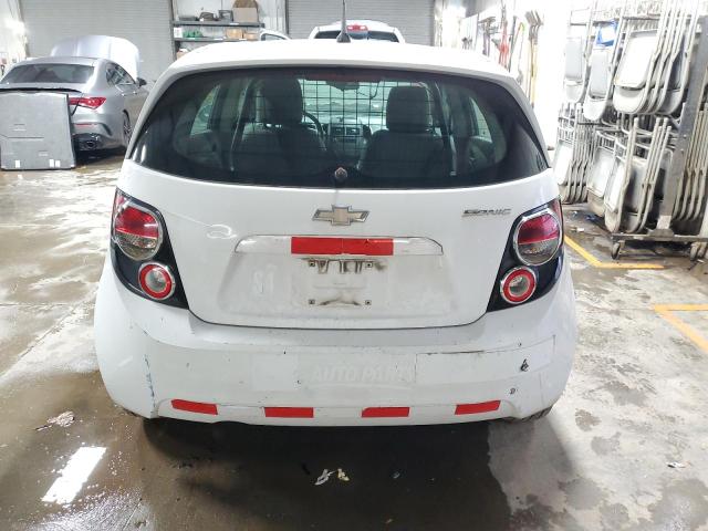 1G1JA6SH7E4207078 - 2014 CHEVROLET SONIC LS WHITE photo 6