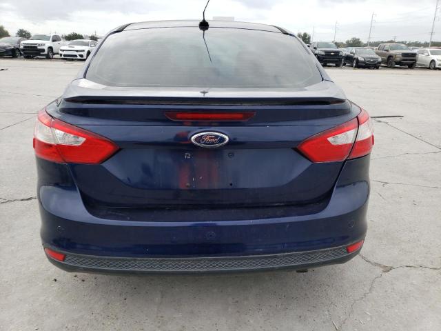 1FAHP3H20CL106852 - 2012 FORD FOCUS SEL BLUE photo 6