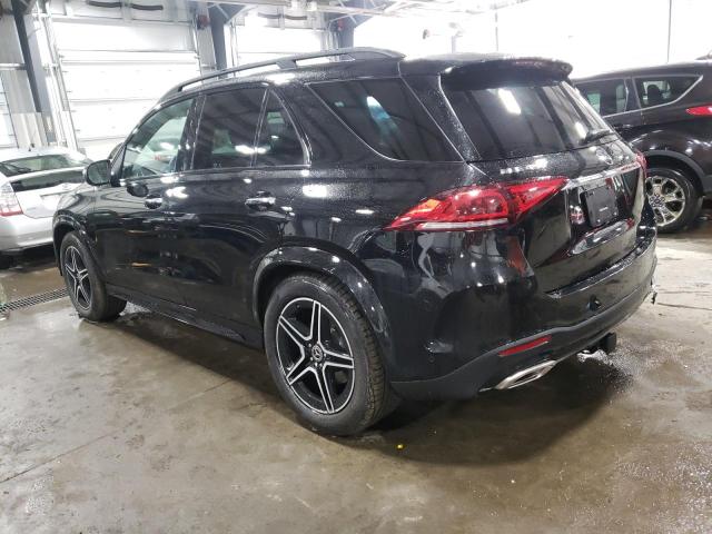 4JGFB5KB5NA635776 - 2022 MERCEDES-BENZ GLE 450 4MATIC BLACK photo 2