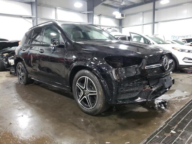 4JGFB5KB5NA635776 - 2022 MERCEDES-BENZ GLE 450 4MATIC BLACK photo 4