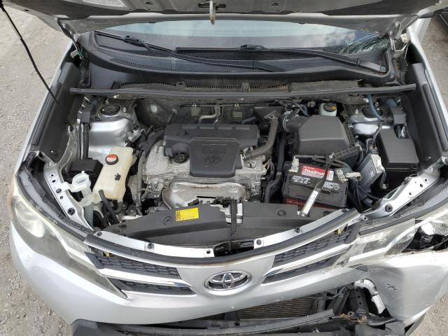 JTMZFREV7EJ023954 - 2014 TOYOTA RAV4 LE SILVER photo 12