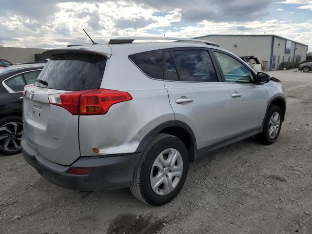 JTMZFREV7EJ023954 - 2014 TOYOTA RAV4 LE SILVER photo 3