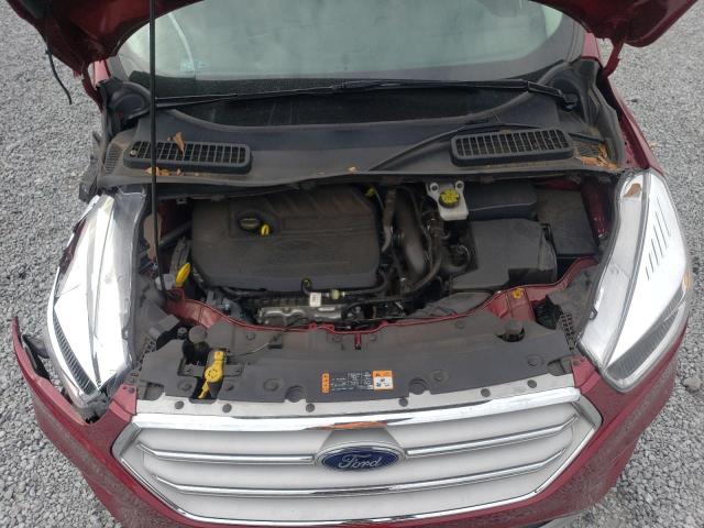 1FMCU0GD0JUB82475 - 2018 FORD ESCAPE SE RED photo 11