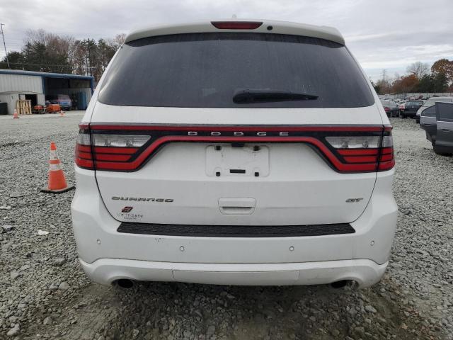 1C4RDJDG1KC651602 - 2019 DODGE DURANGO GT WHITE photo 6