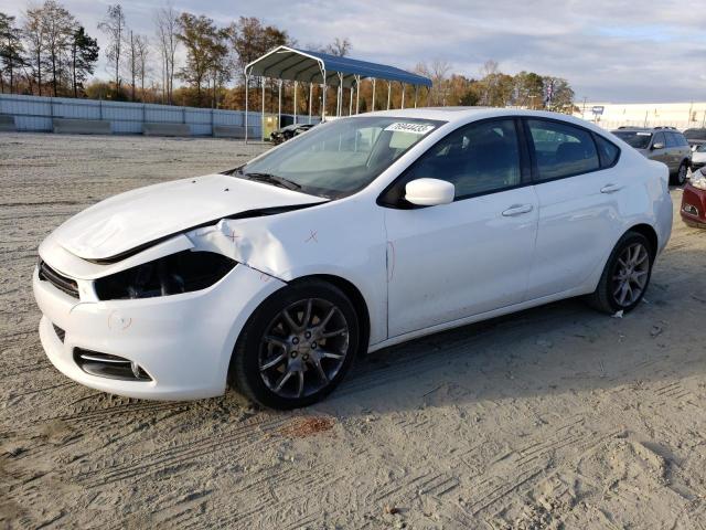 1C3CDFBA3DD334679 - 2013 DODGE DART SXT WHITE photo 1