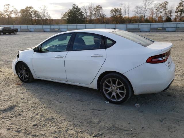 1C3CDFBA3DD334679 - 2013 DODGE DART SXT WHITE photo 2