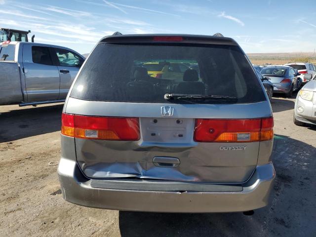 2HKRL18722H527856 - 2002 HONDA ODYSSEY EXL GRAY photo 6