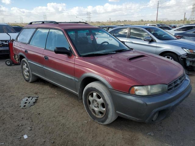 4S3BG6853V7637843 - 1997 SUBARU LEGACY OUTBACK MAROON photo 4