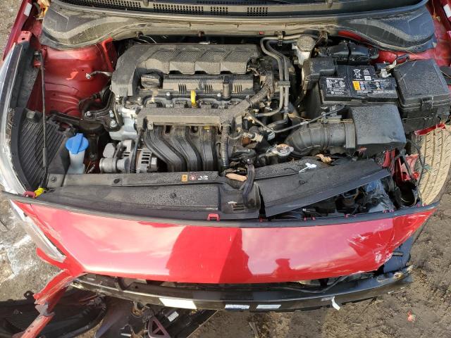 3KPC24A69NE158966 - 2022 HYUNDAI ACCENT SE RED photo 11