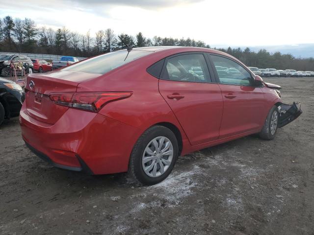 3KPC24A69NE158966 - 2022 HYUNDAI ACCENT SE RED photo 3