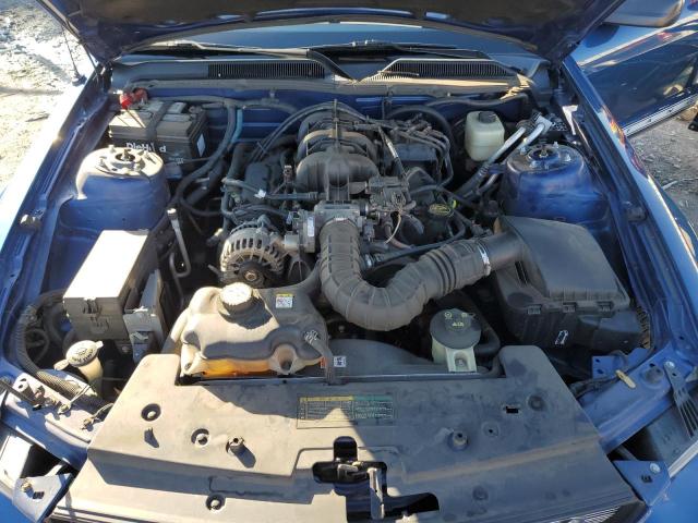 1ZVFT80N775249045 - 2007 FORD MUSTANG BLUE photo 11