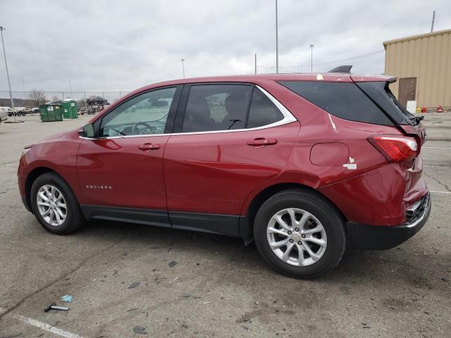 3GNAXKEV6KL222247 - 2019 CHEVROLET EQUINOX LT RED photo 2