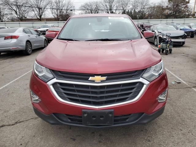 3GNAXKEV6KL222247 - 2019 CHEVROLET EQUINOX LT RED photo 5