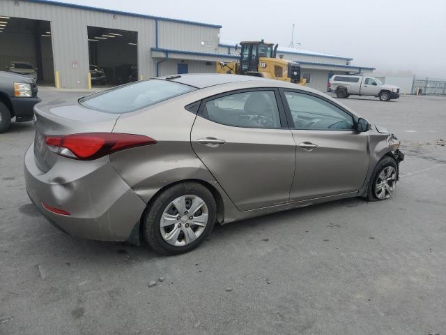 5NPDH4AE1GH759040 - 2016 HYUNDAI ELANTRA SE TAN photo 3