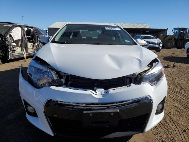 2T1BURHE7EC169348 - 2014 TOYOTA COROLLA L WHITE photo 5