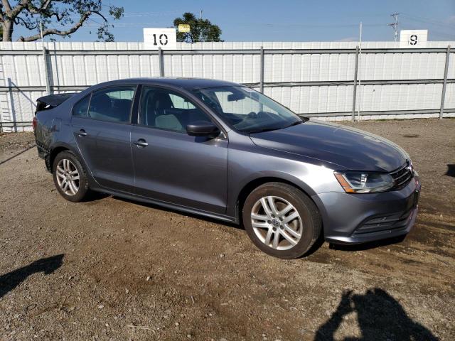 3VW2B7AJ8JM258765 - 2018 VOLKSWAGEN JETTA S GRAY photo 4