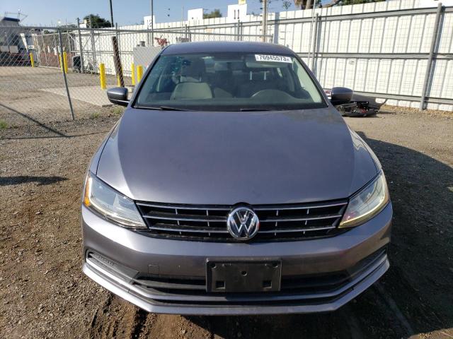 3VW2B7AJ8JM258765 - 2018 VOLKSWAGEN JETTA S GRAY photo 5