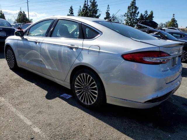 3FA6P0RU1JR192290 - 2018 FORD FUSION TITANIUM/PLATINUM HEV SILVER photo 2